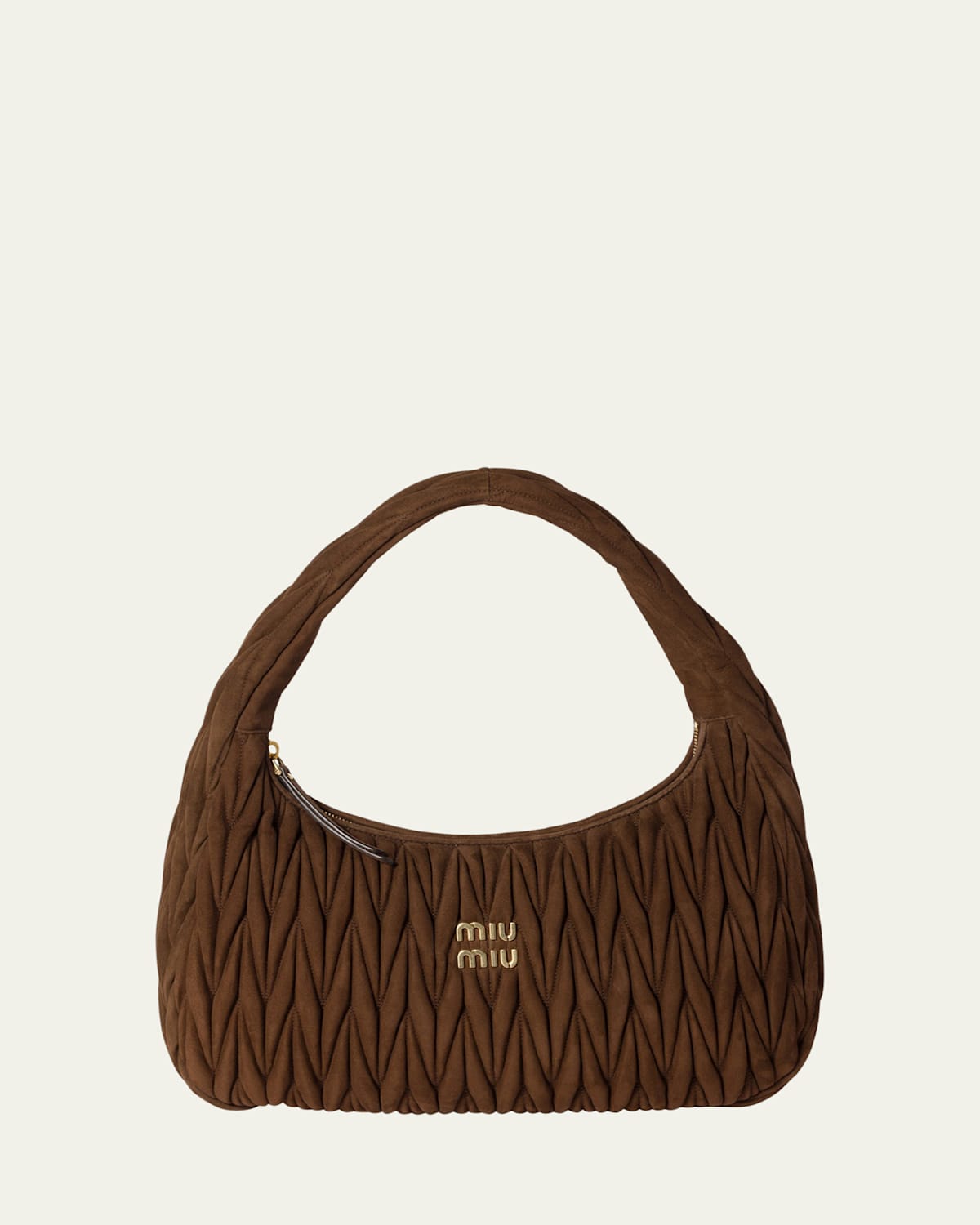 Miu Miu Quilted Top Handle Shoulder Bag