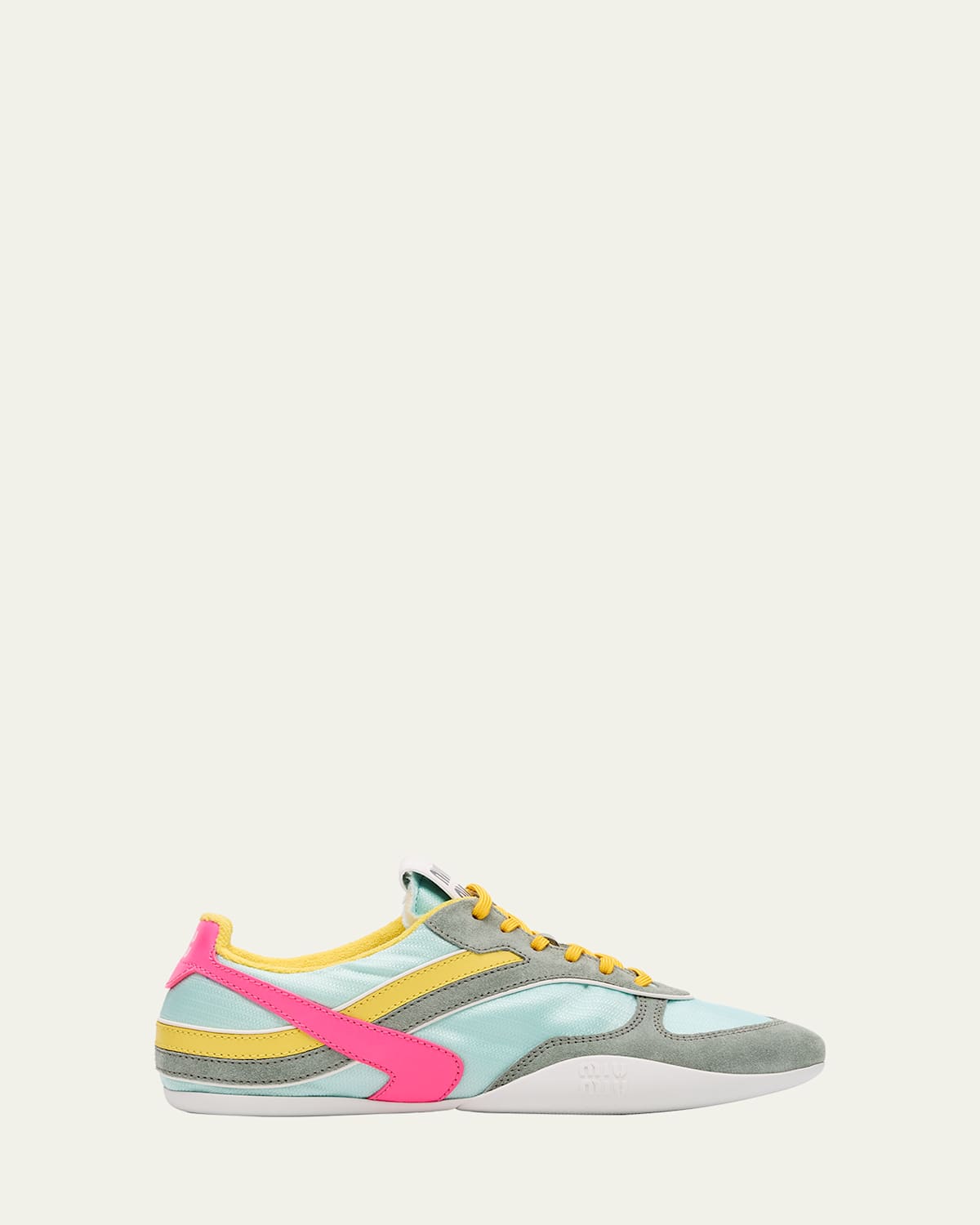 Colorblock Nylon Tech Runner Sneakers