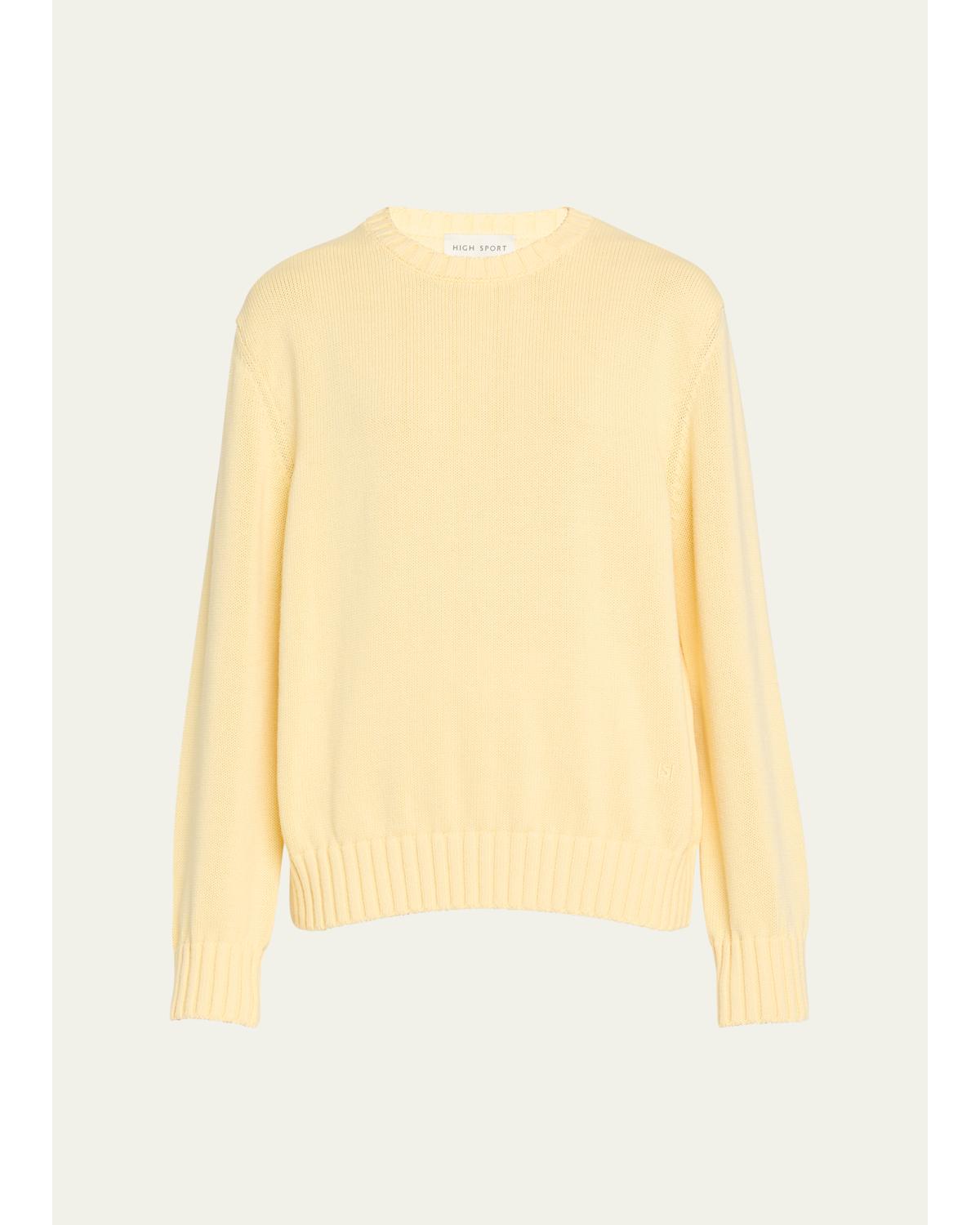 Jordan Cotton Crewneck Sweater