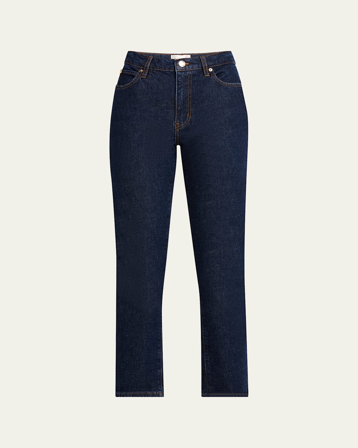 Frame The Borrowed Ankle Jeans In Blue