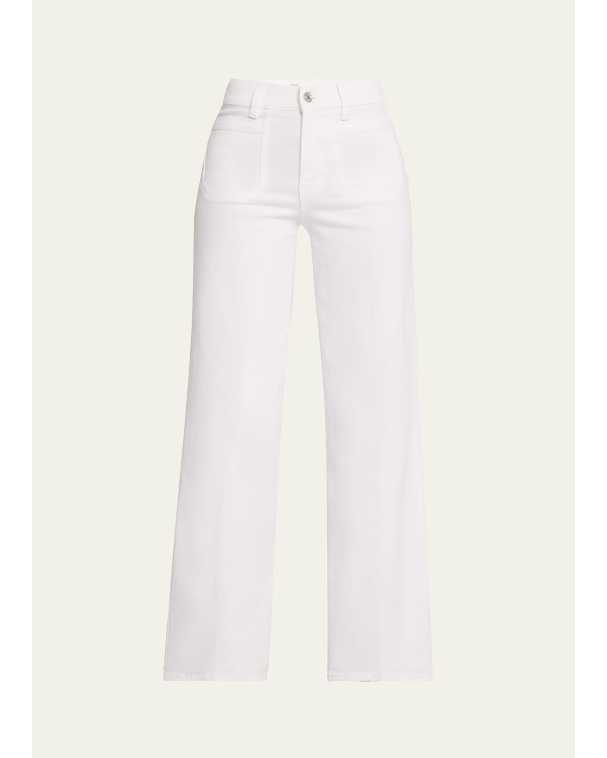 Le Slim Palazzo Modernist Pocket Jeans