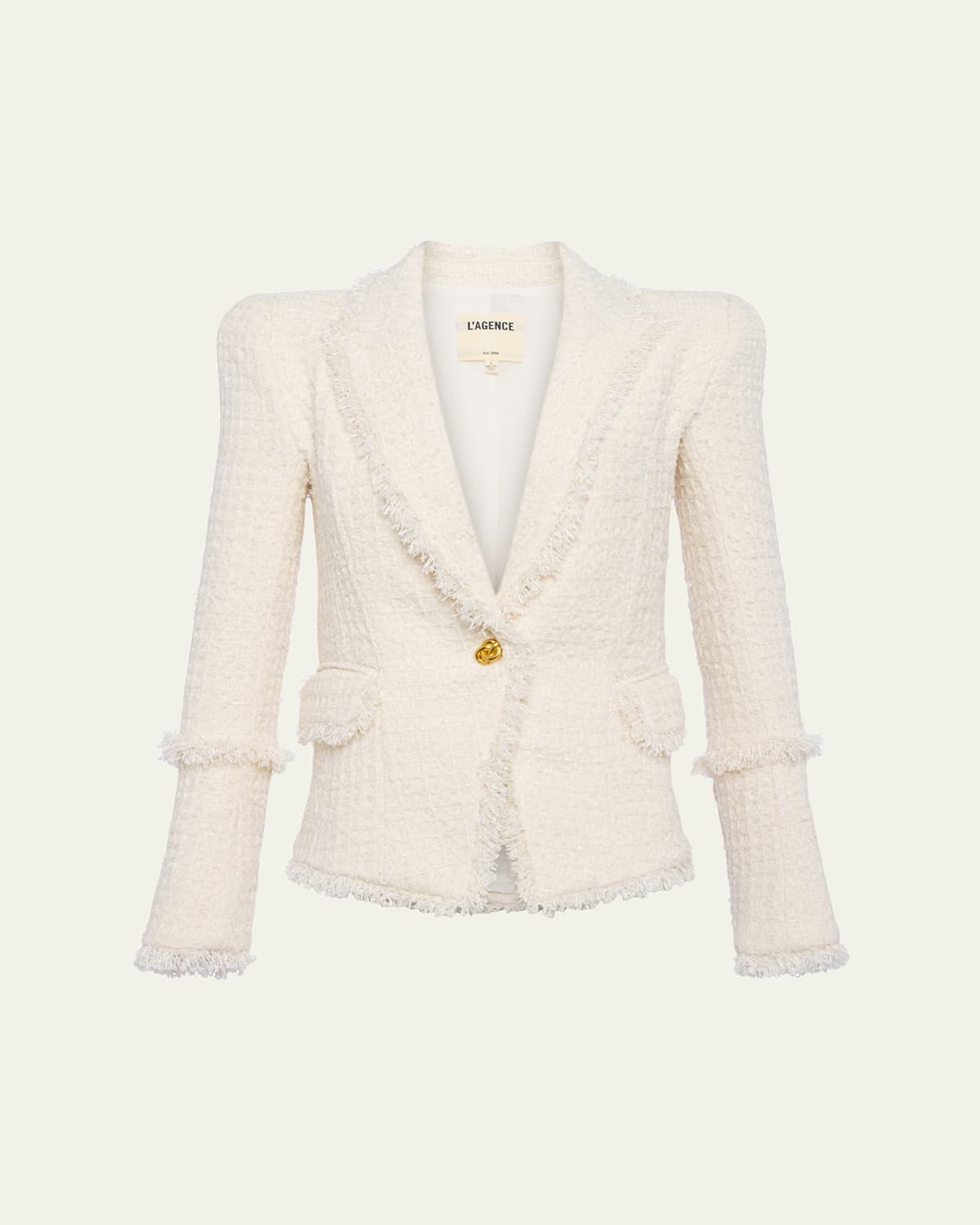 Kaisley Waffle Tweed Blazer