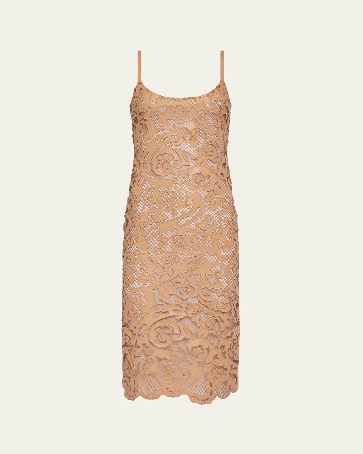 Kazuko Lasercut Midi Dress