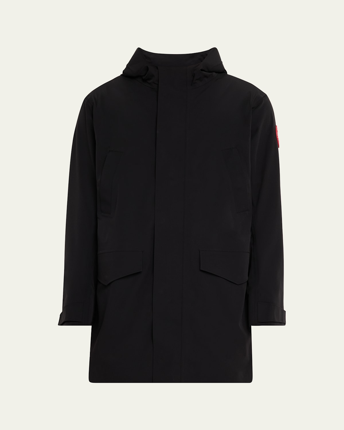 Canada Goose Men's Barclay Rain Jacket In Black