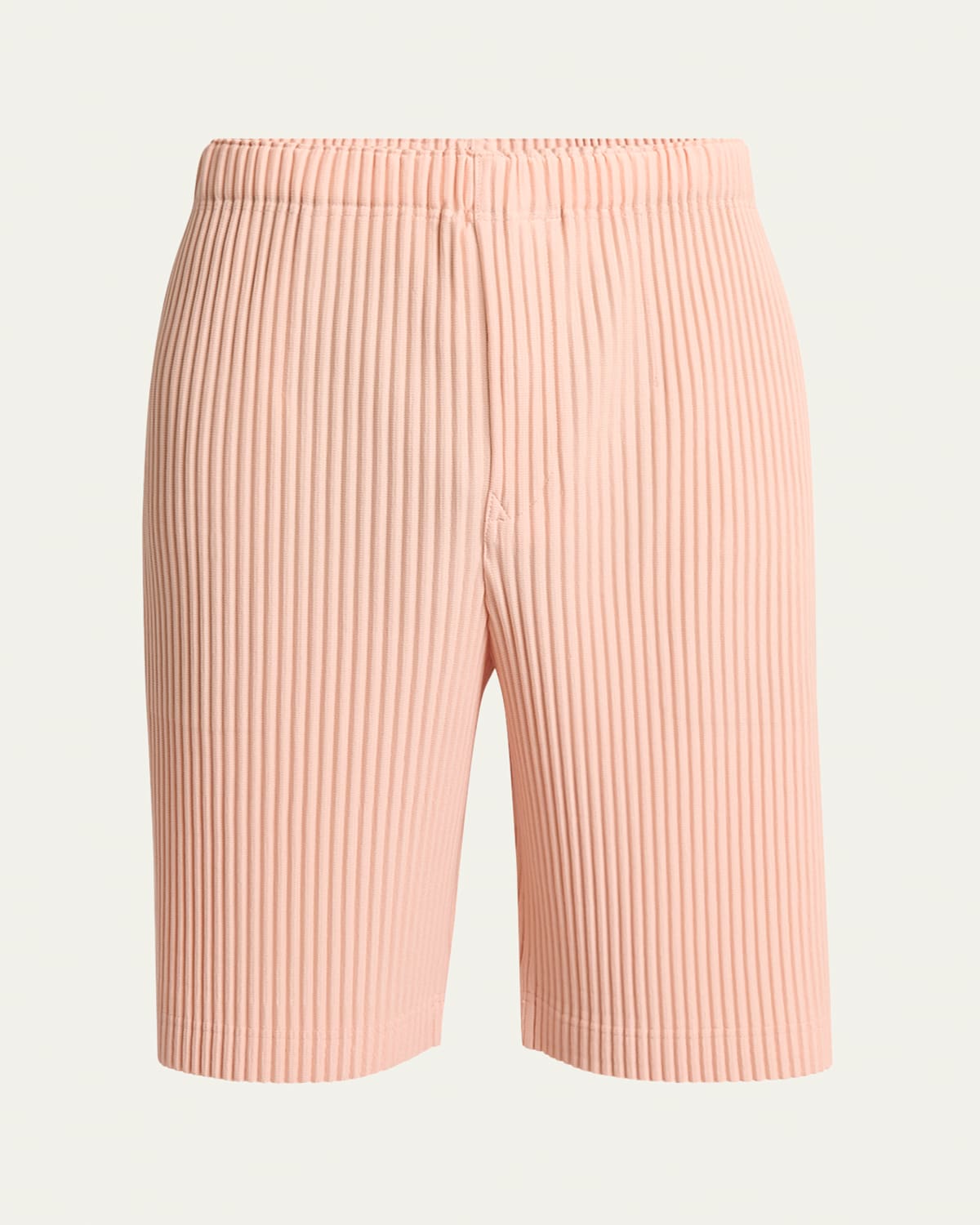 Men's Pleated Pull-On Shorts