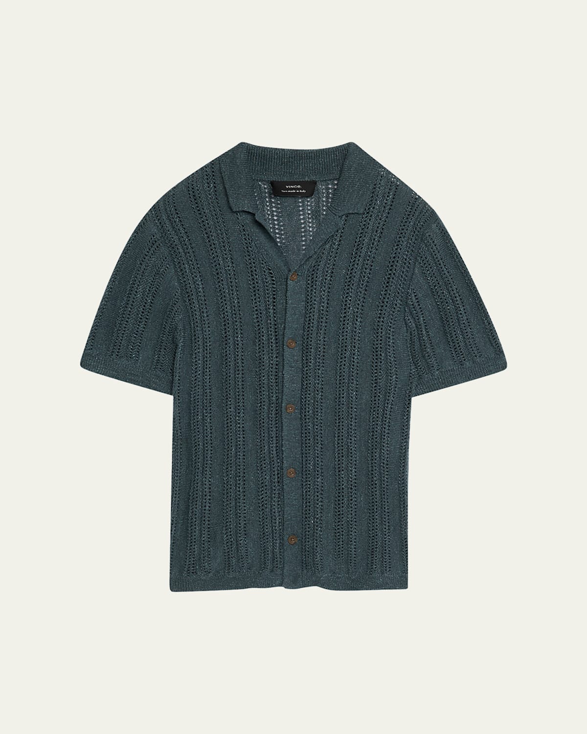 Men's Crochet Cabana Shirt