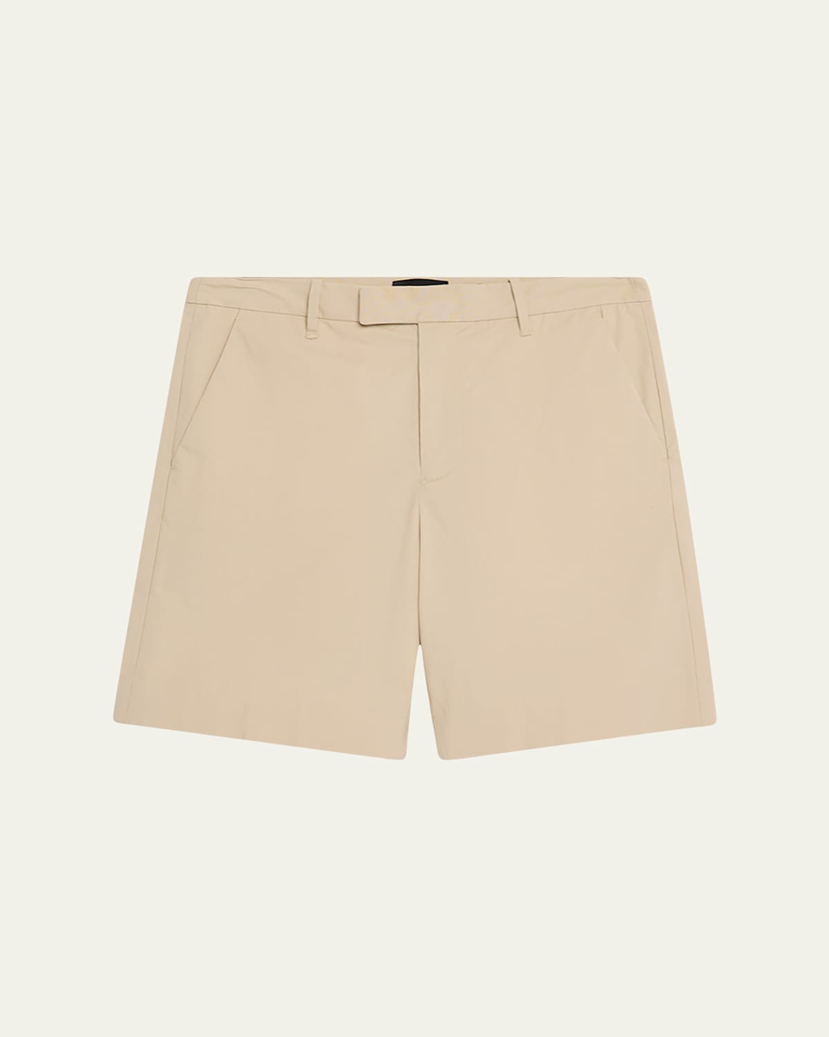 Men's Italian Cotton Extended-Tab Shorts