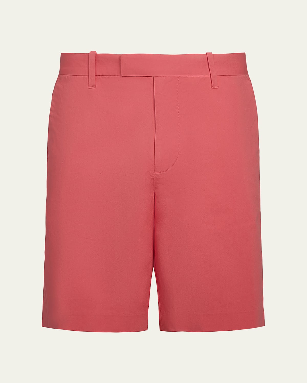 Men's Italian Cotton Extended-Tab Shorts