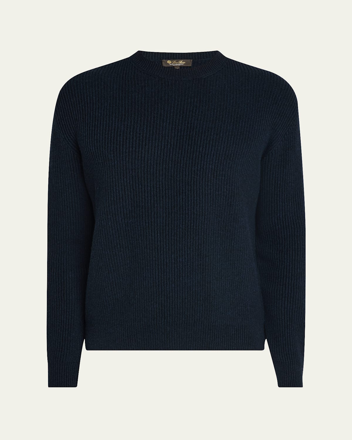 Men's Fobello Cashmere Rib Crewneck Sweater
