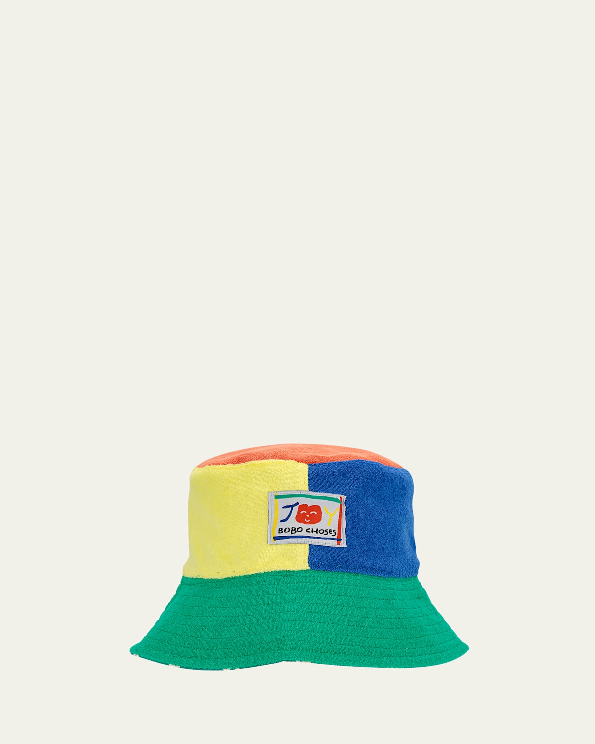 BOBO CHOSES BOY'S WAVY REVERSIBLE BUCKET HAT 