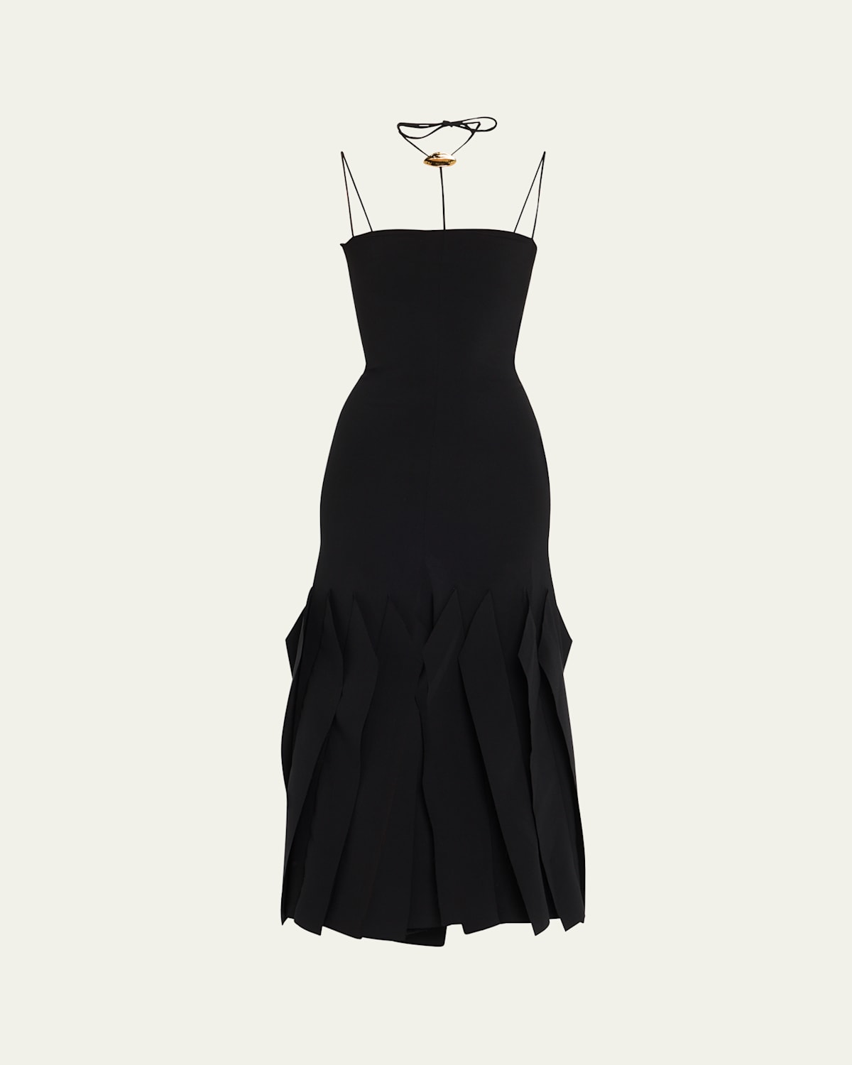Lip Choker Midi Dress