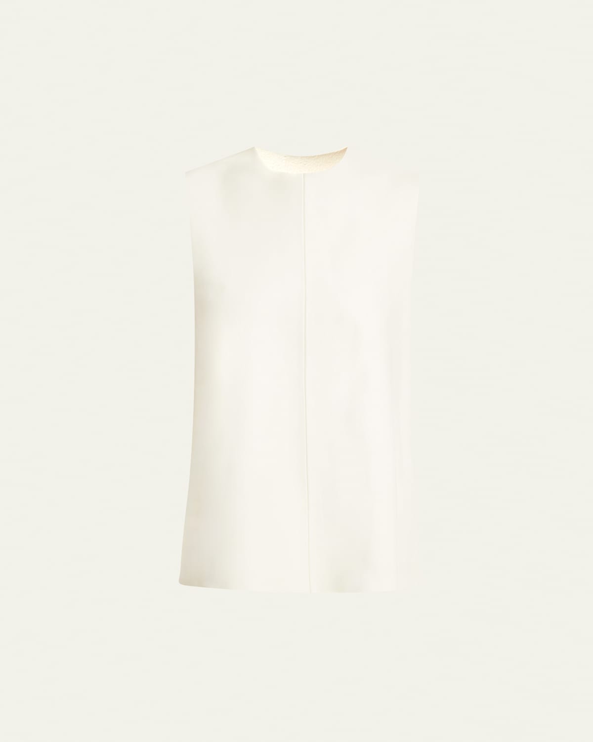Noa Backless Buckled Textured Leather Top