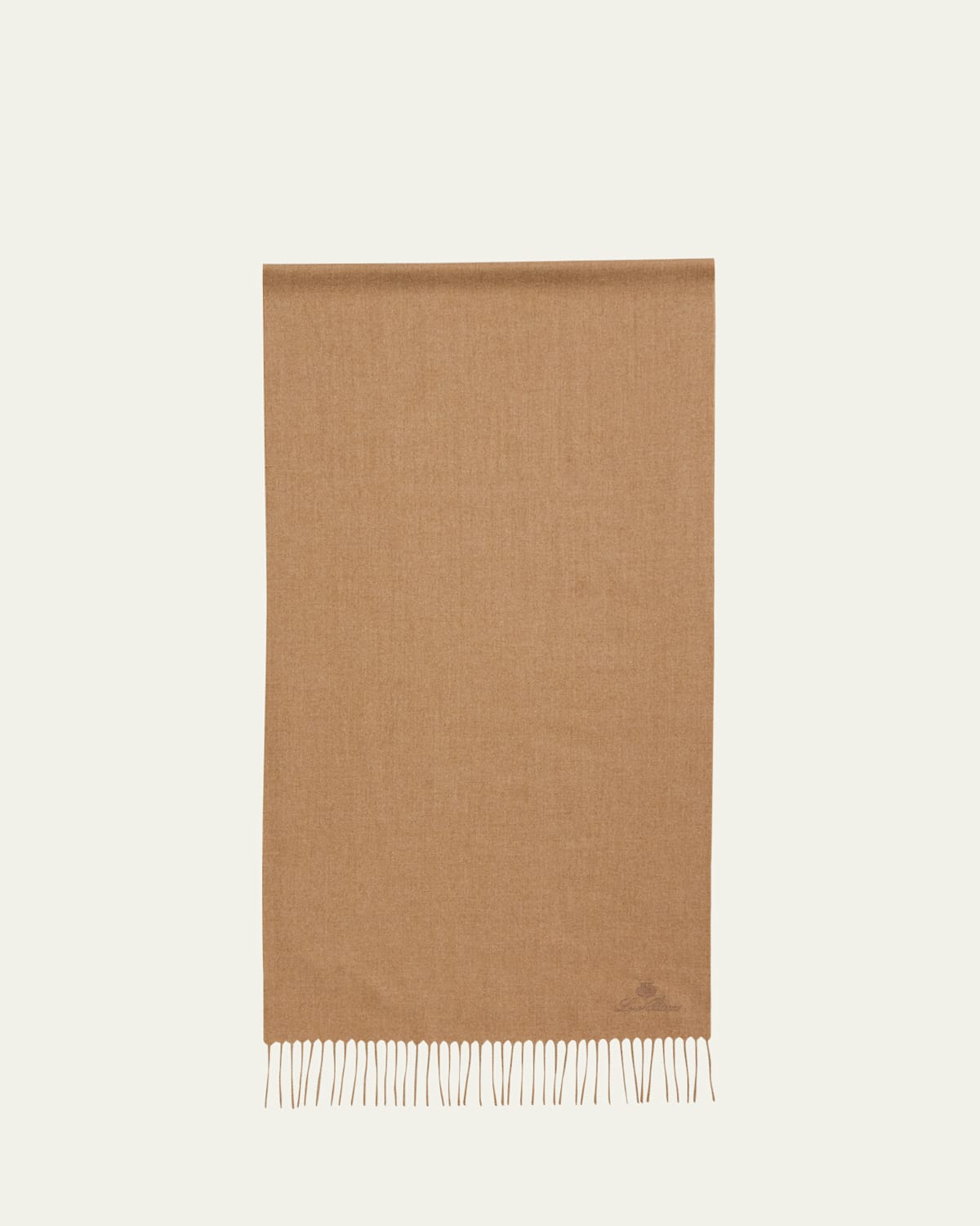 Loro Piana Men's Leggera Grande Unita Cashmere Scarf In E028 Acorn Melange