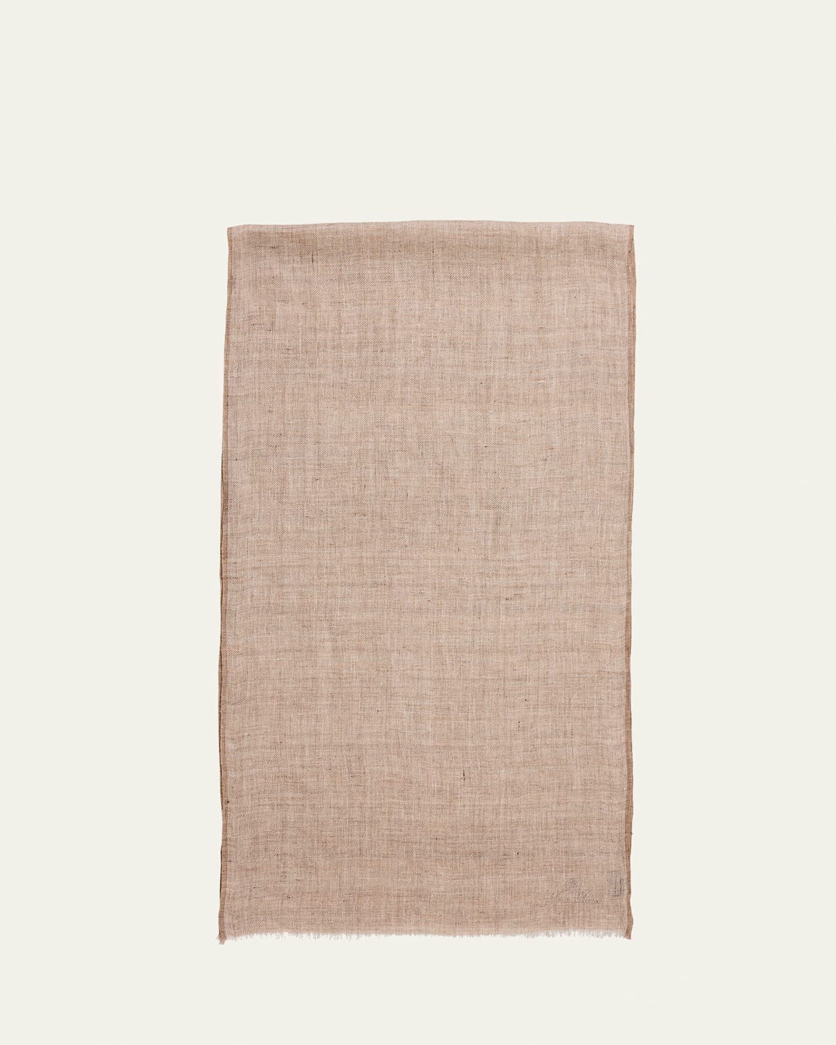 Loro Piana Men's Alisei Linen Scarf In D0ta Wheat Beige