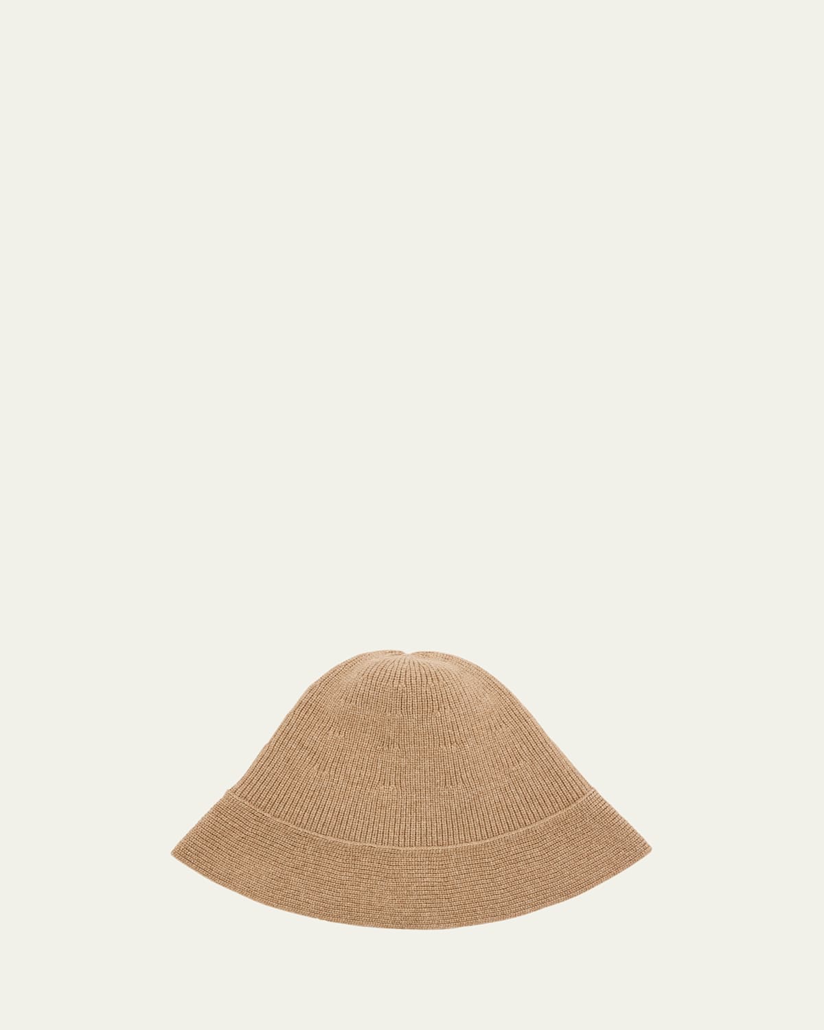 The Row Falken Wool Beanie In Beige Melange