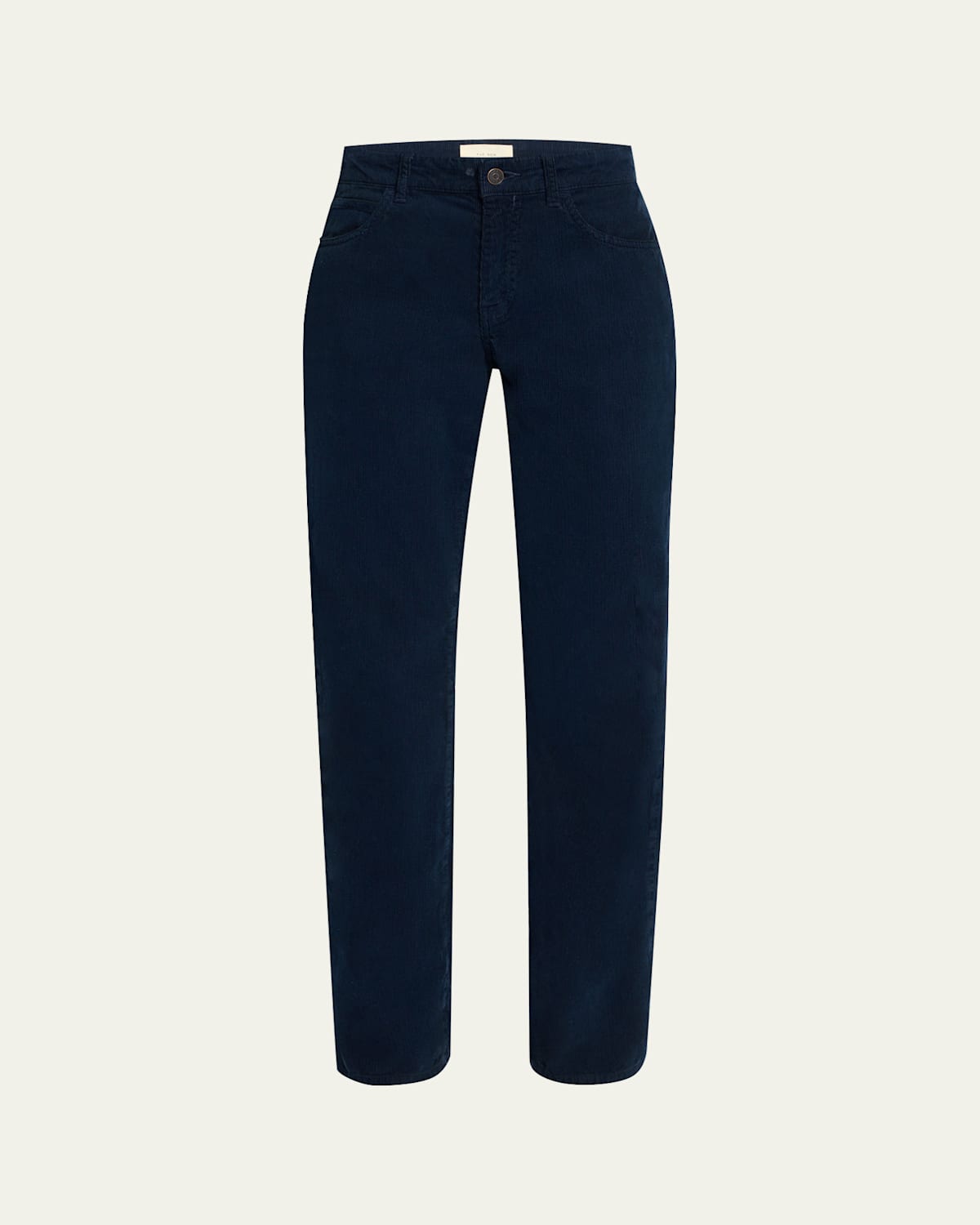 THE ROW CARLYL CORDUROY STRAIGHT-LEG PANTS 