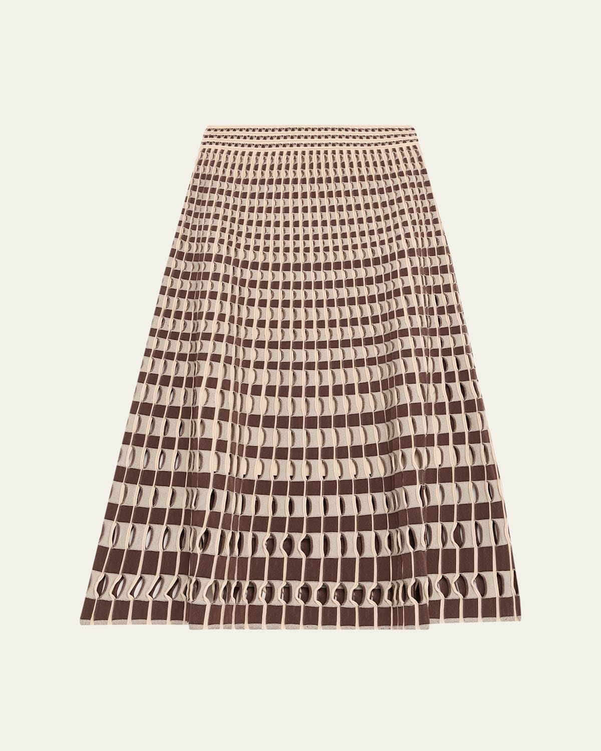 Simkhai Larken Midi Skirt In Pink