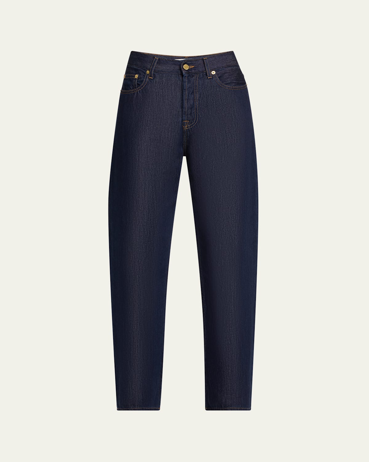 Darkpark Gale Relaxed-fit Jeans In Raw Blue Denim