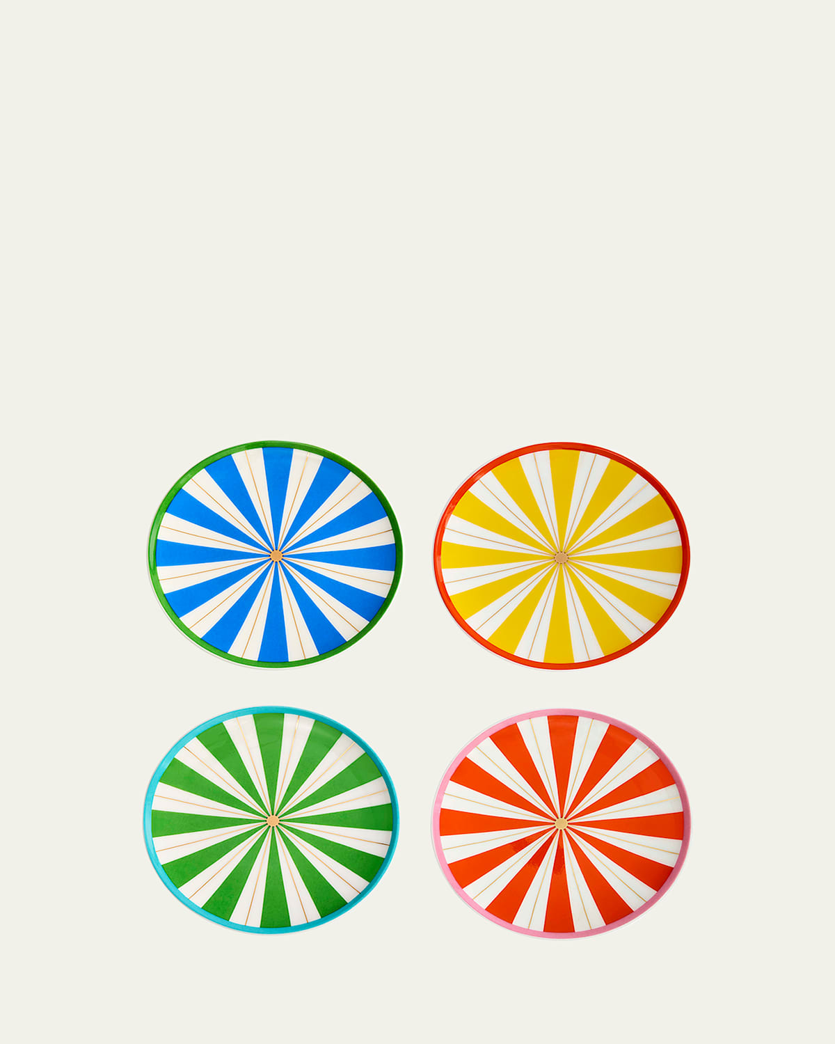Jonathan Adler Portofino Coaster Set In Multi