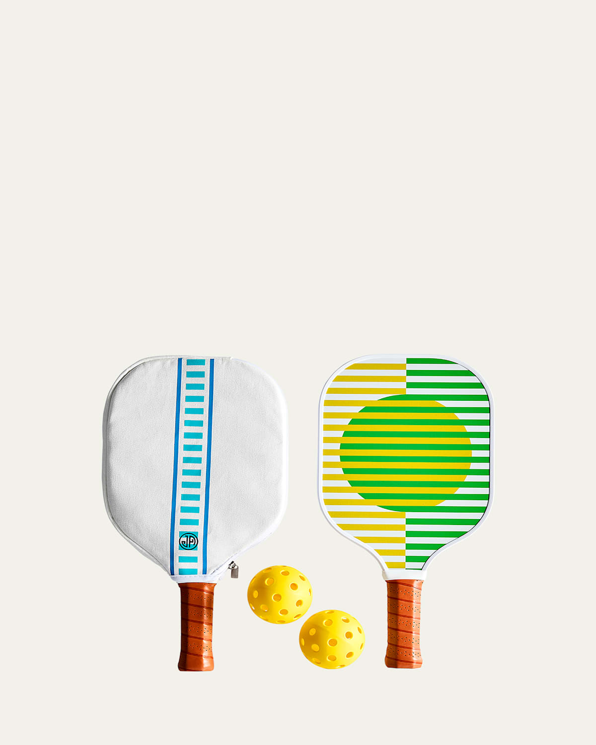 Jonathan Adler Copenhagen Pickleball Set In Multi