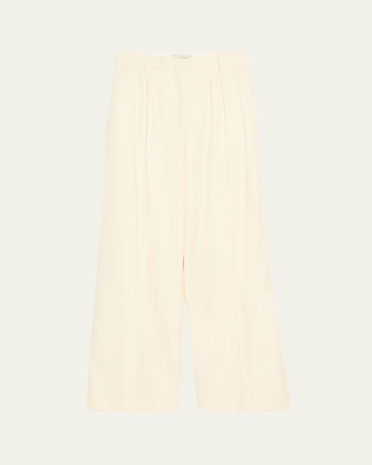 OFFICINE GENERALE ELIA PLEATED WOOL PANTS 