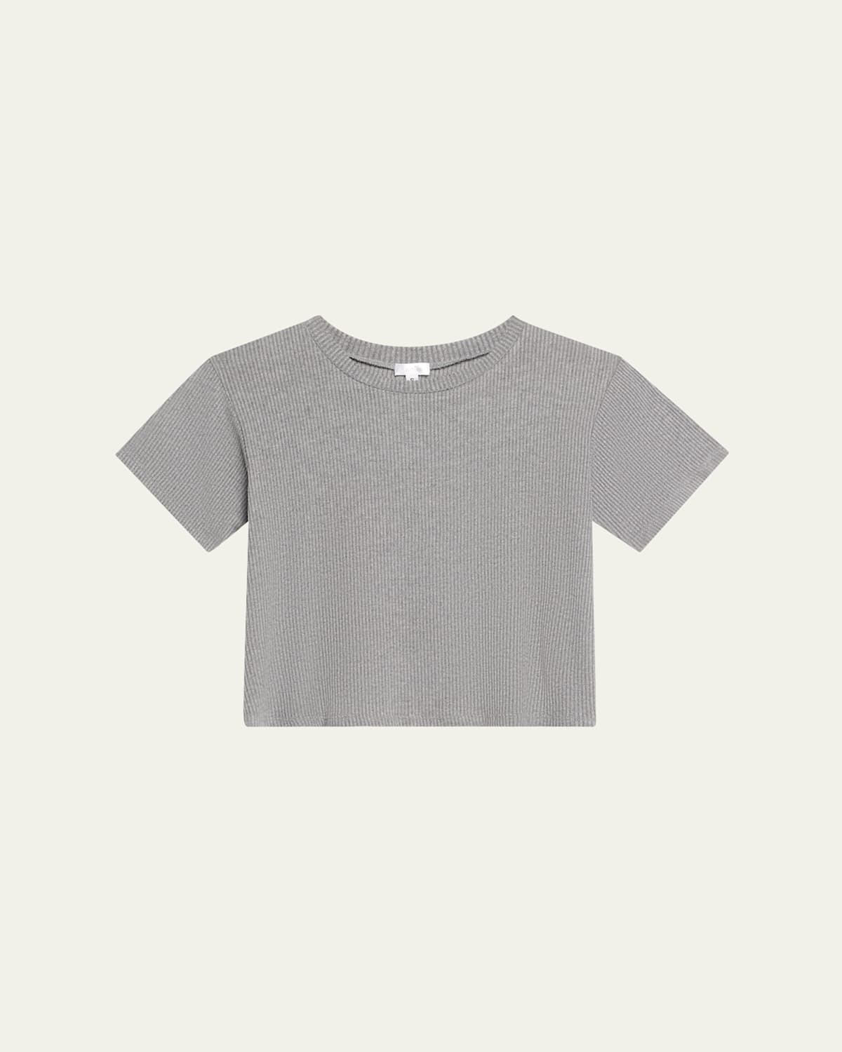 Holland Ribbed Crewneck Tee