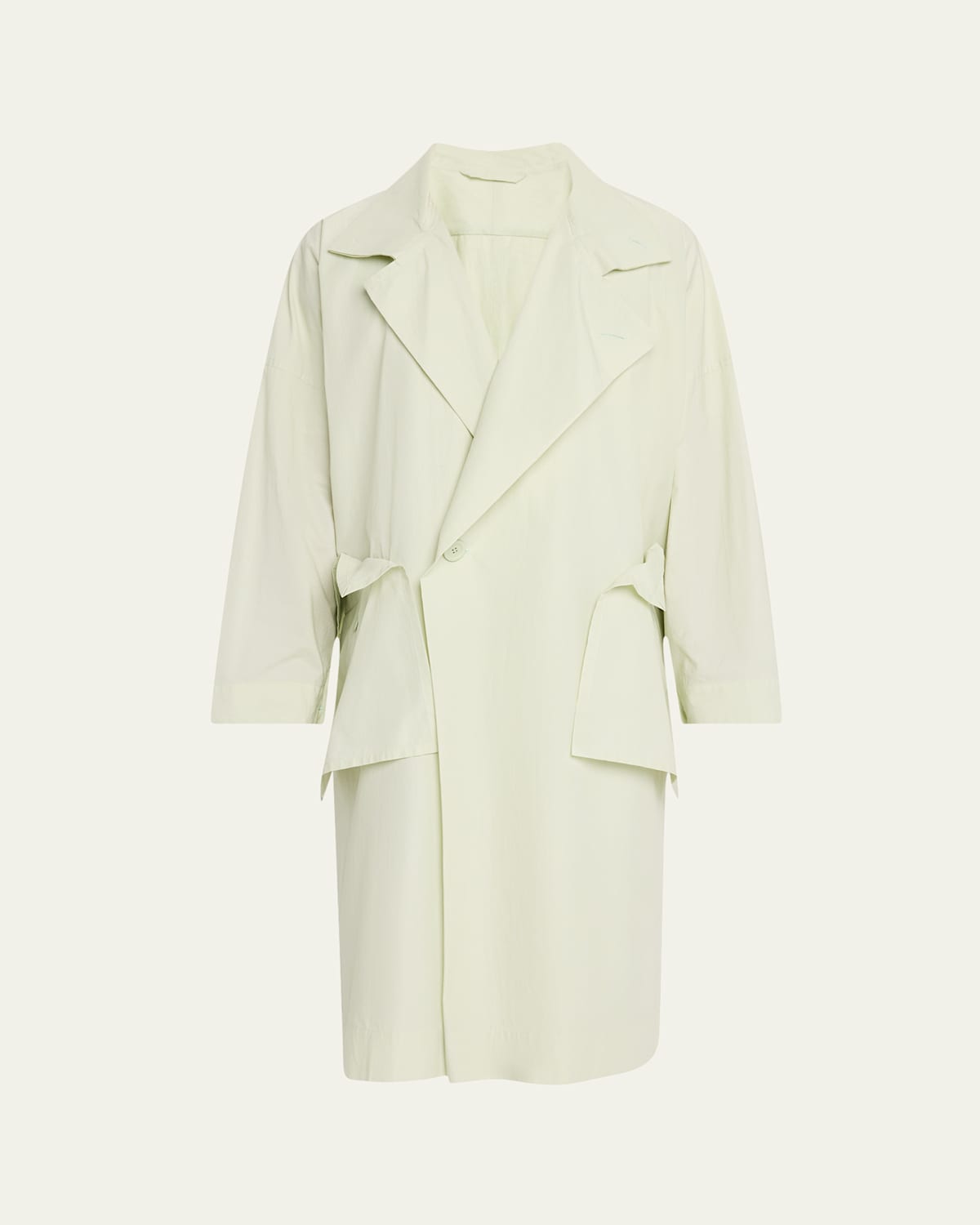 ISSEY MIYAKE MEN'S FRESHEN OVERCOAT 