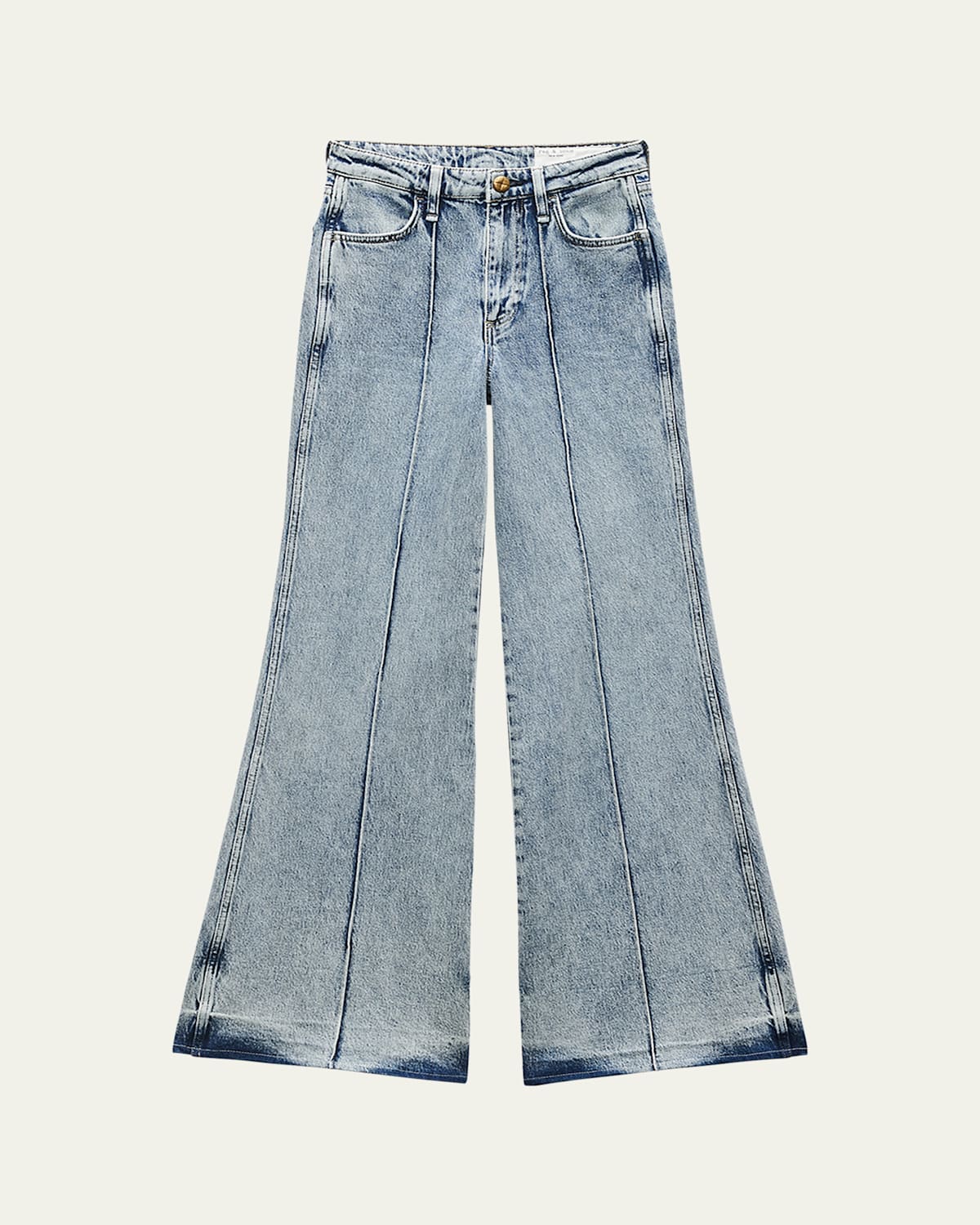 Rag & Bone Skylar High-rise Trouser Jeans In Clementine