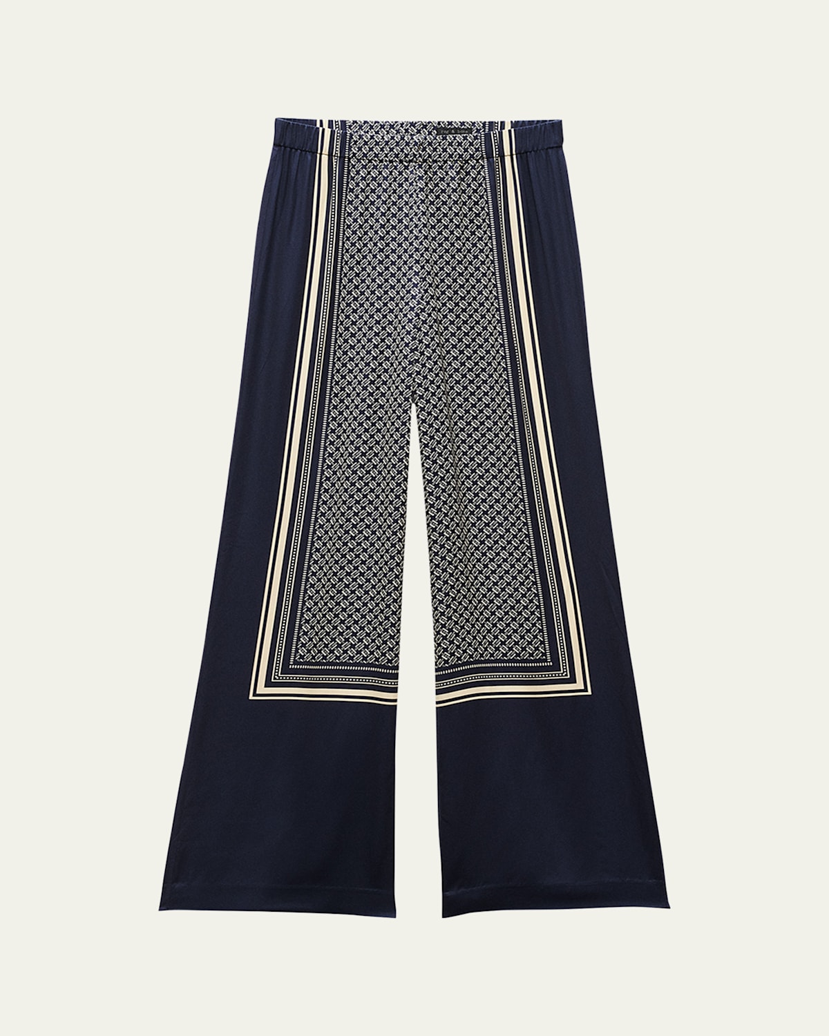 Rag & Bone Olive Printed Pull-on Pants