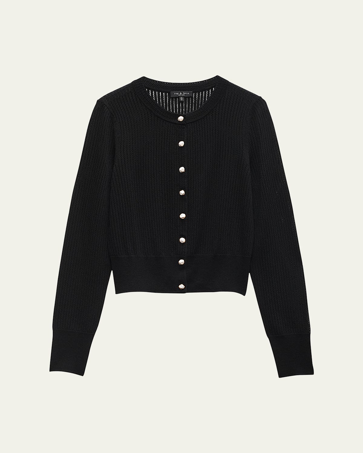 Rag & Bone Molly Pointelle Knit Cardigan