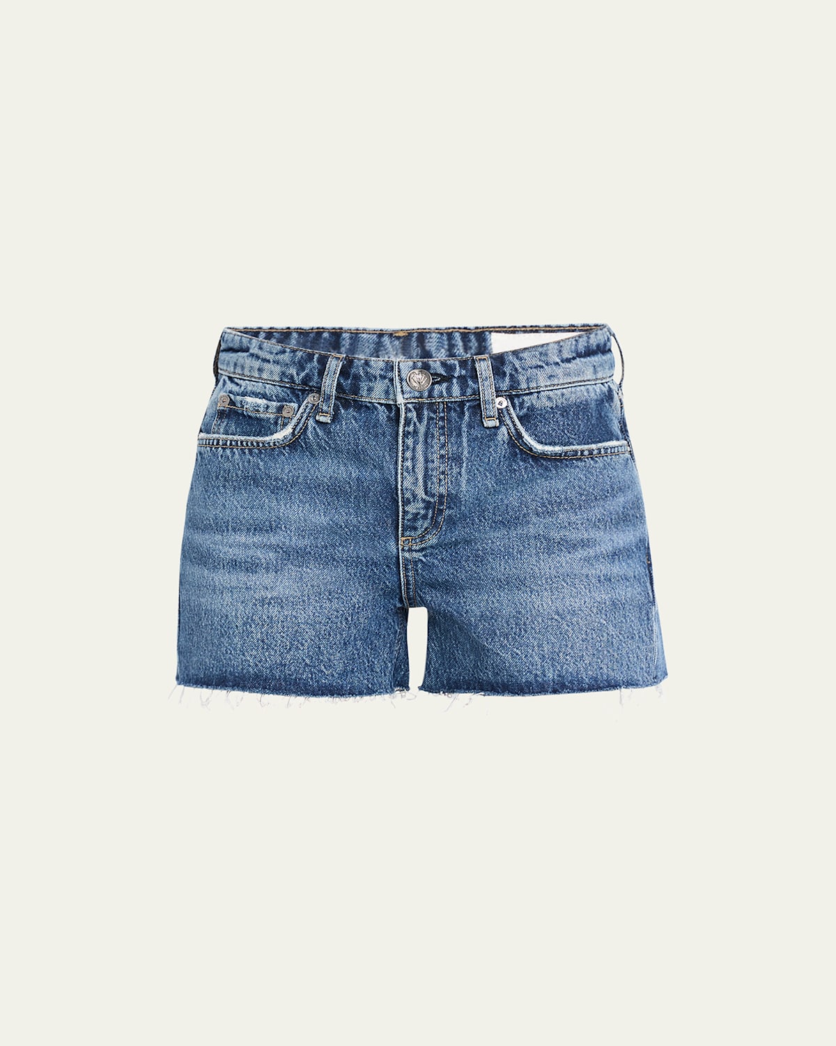 Shop Rag & Bone Dre Low-rise Denim Shorts