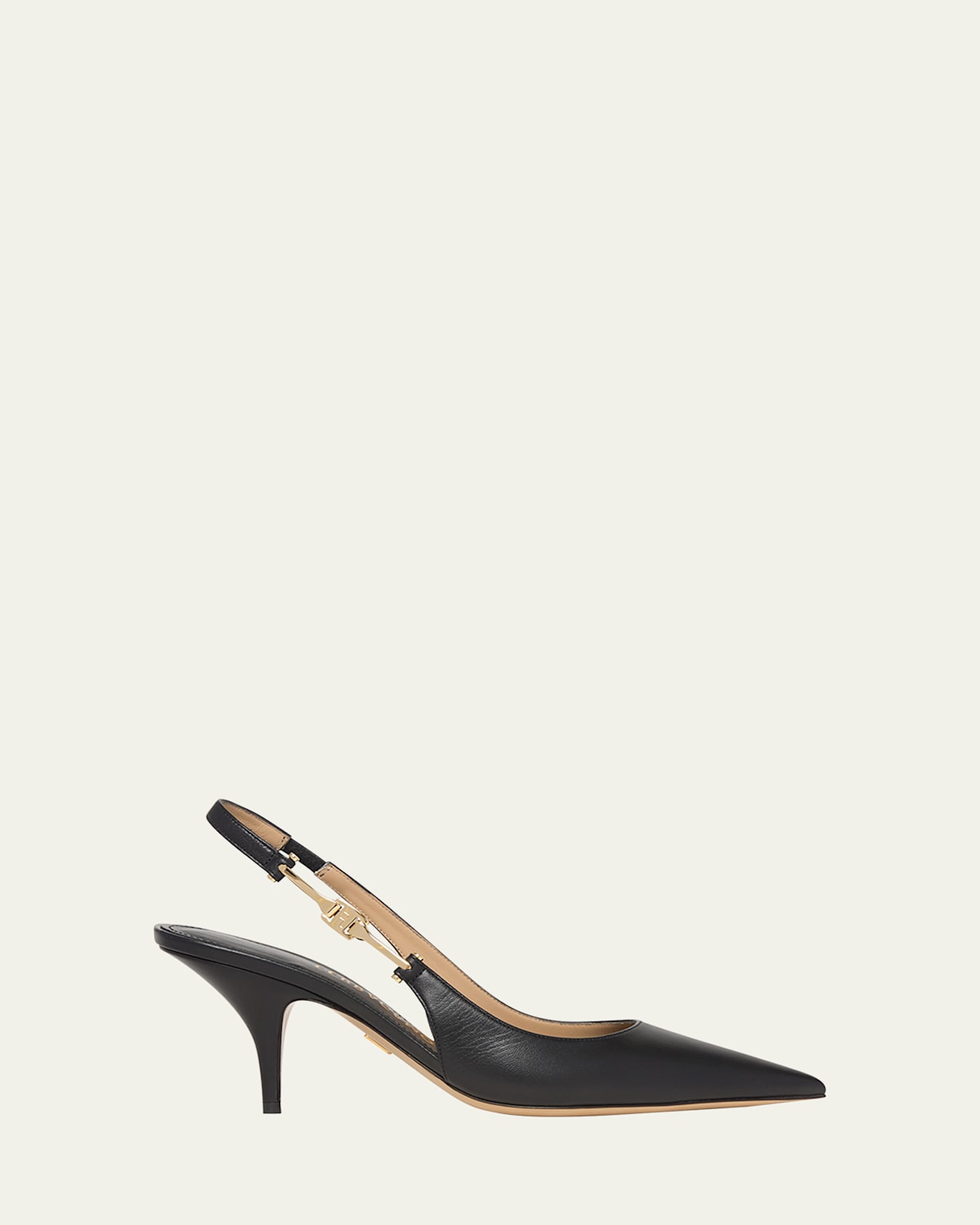 Ferragamo Tally Logo Slingback Pumps