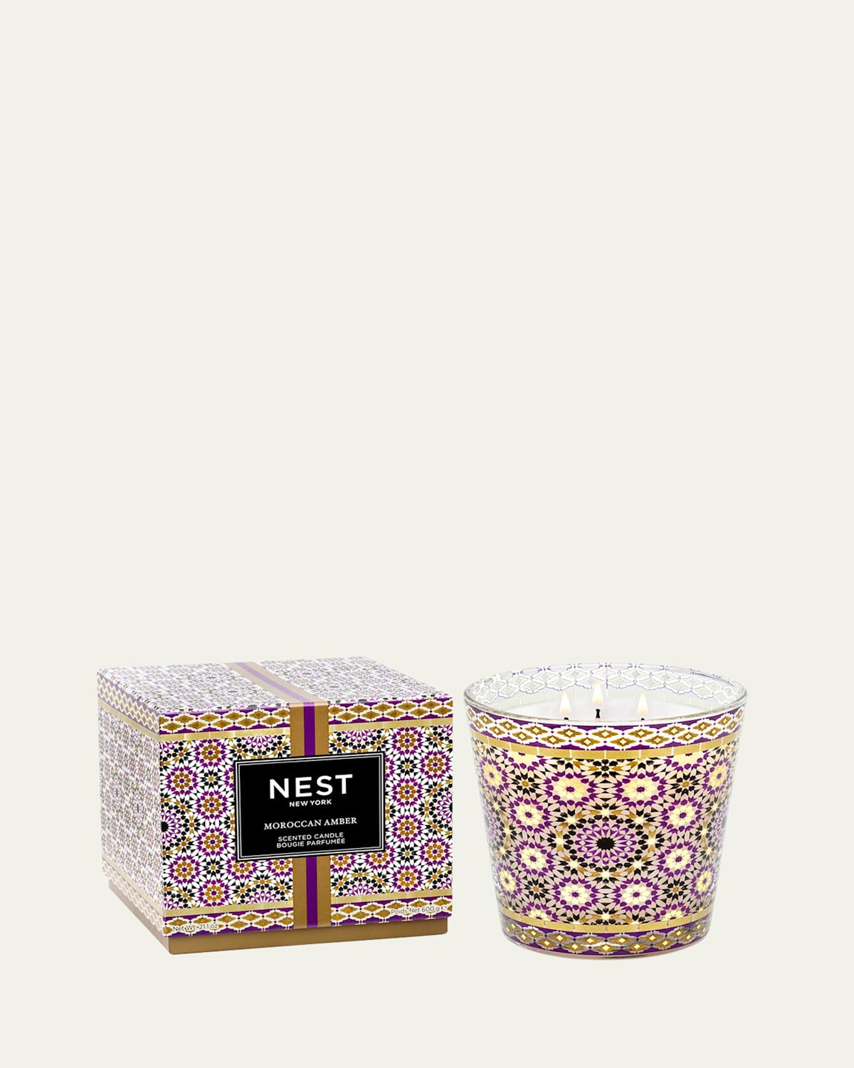 Nest New York Moroccan Amber Specialty Luxury Candle, 21.2 Oz.