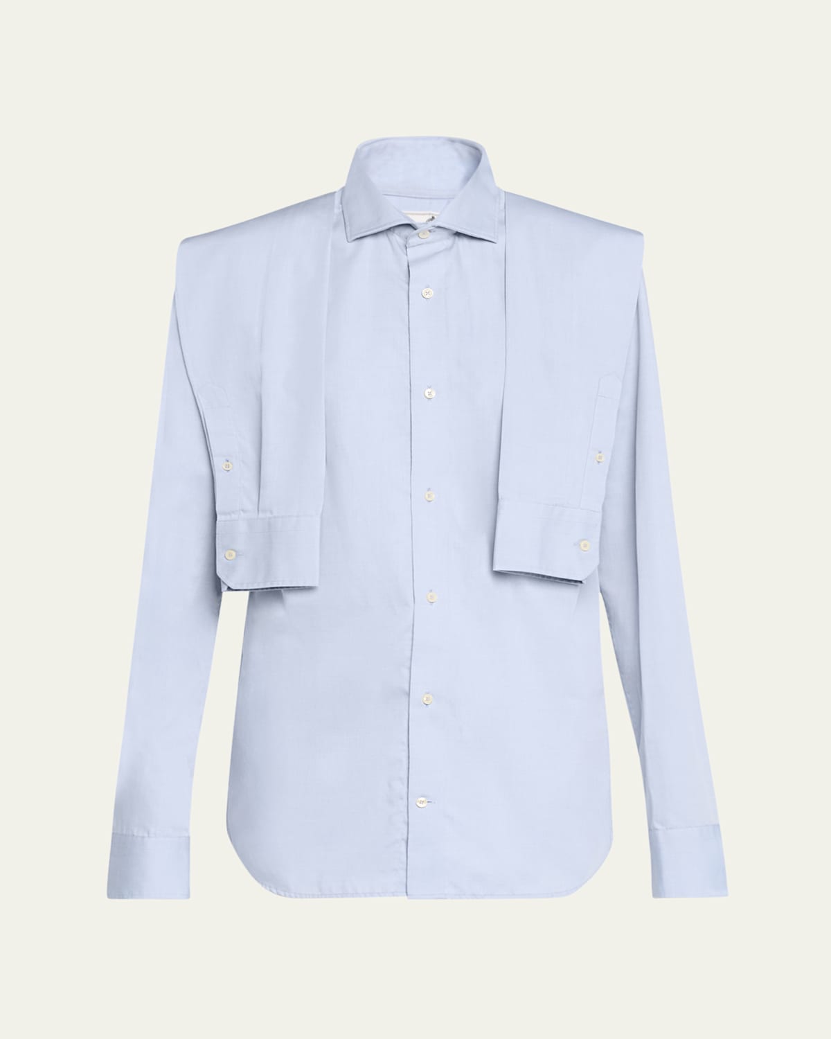 Extra-Sleeve Button-Down Shirt