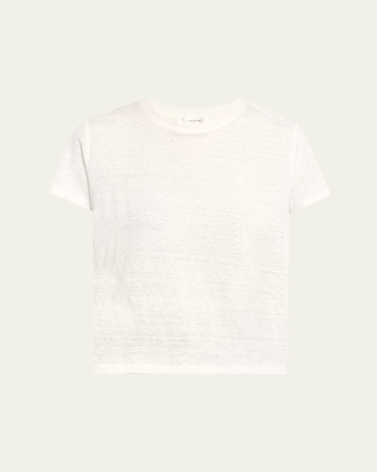 FRAME THE LINEN BABY TEE 