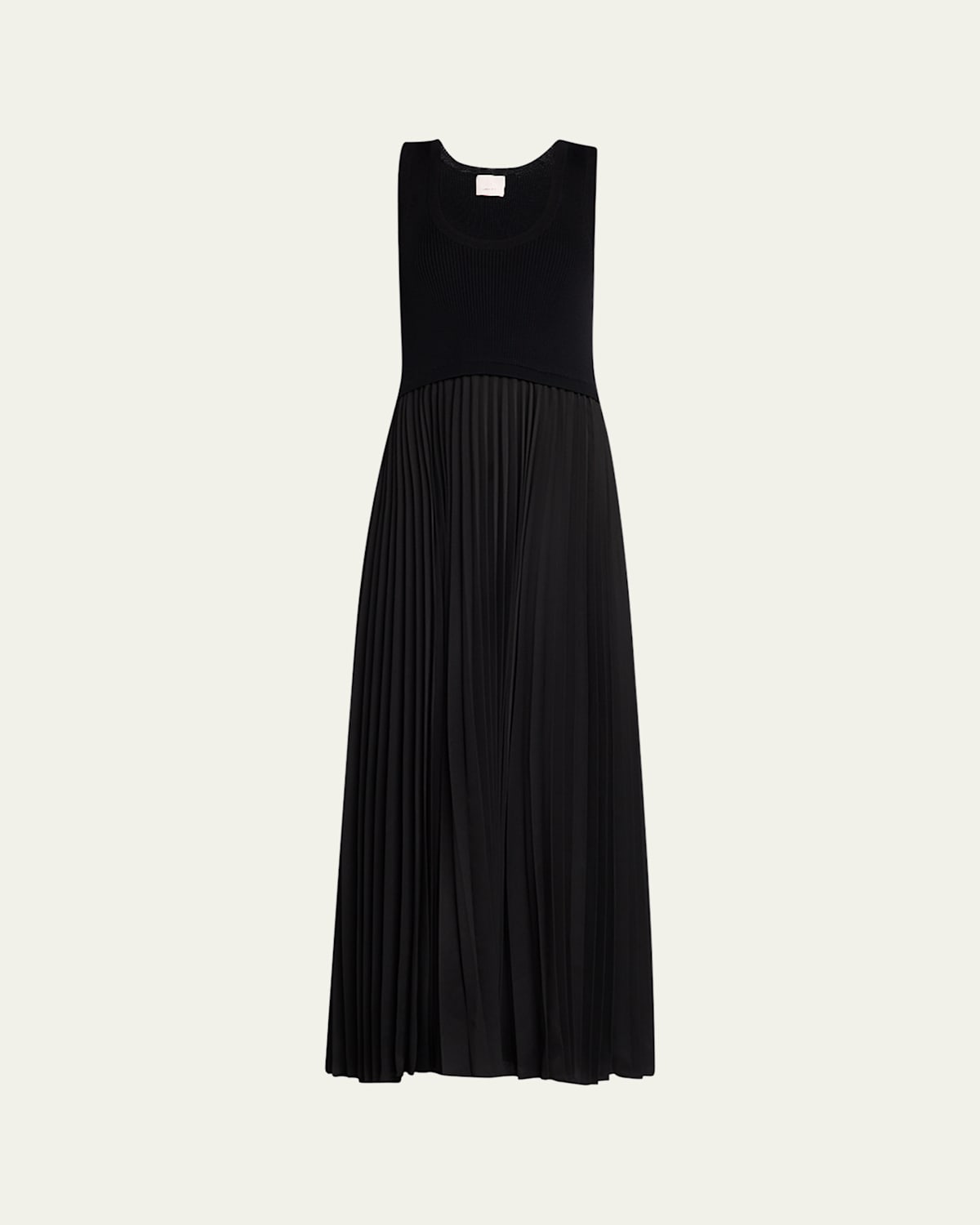 Cinq À Sept Parma Sleeveless Pleated Maxi Dress