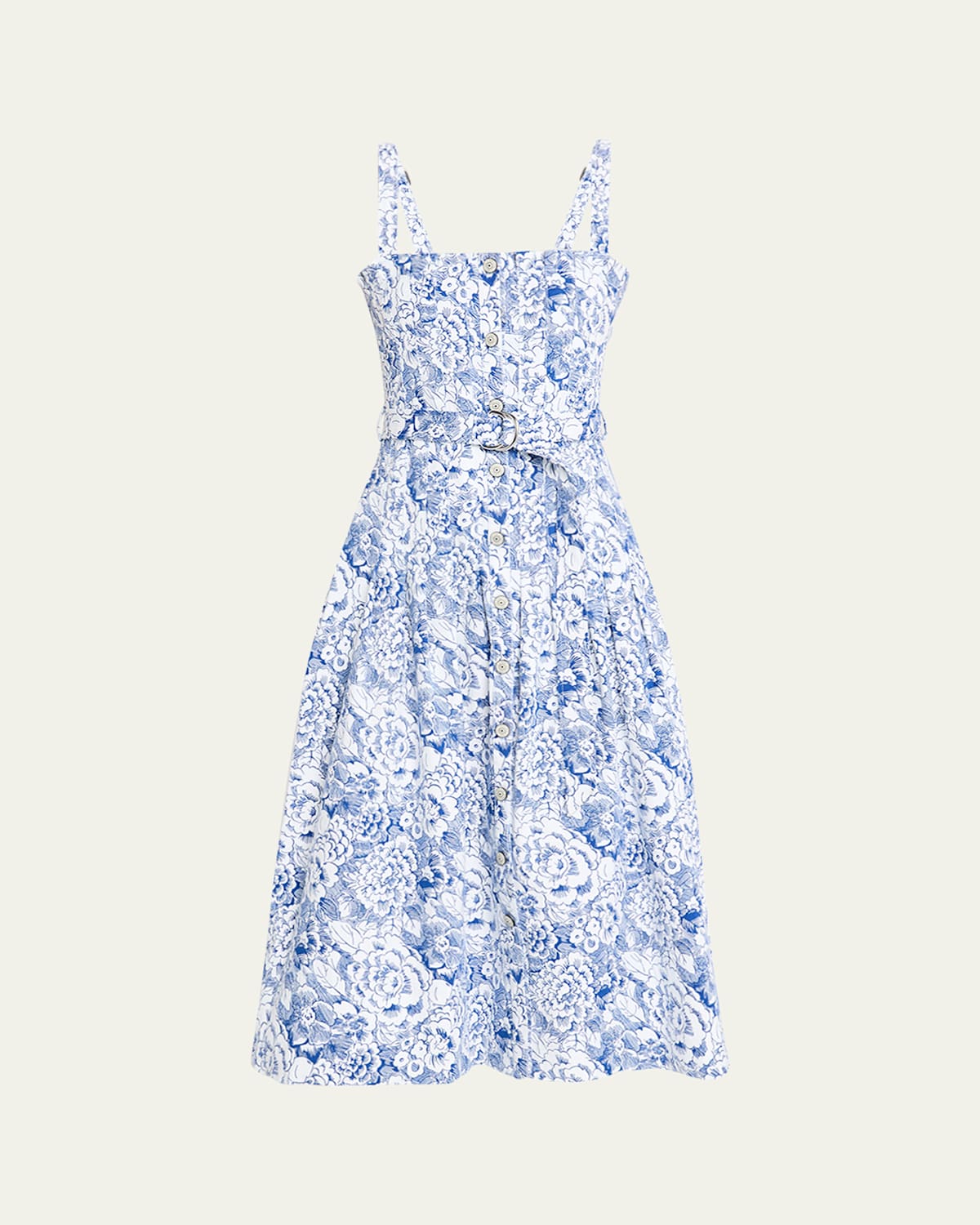 Cinq À Sept Floral Print A-line Dress