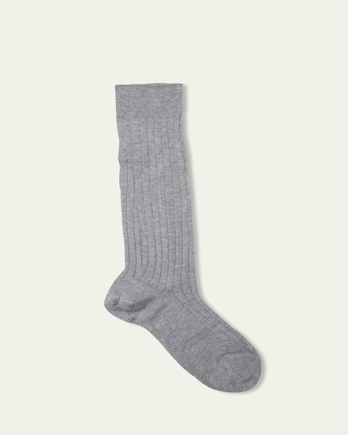 Maria La Rosa Bio College Ribbed Organic Cotton Socks
