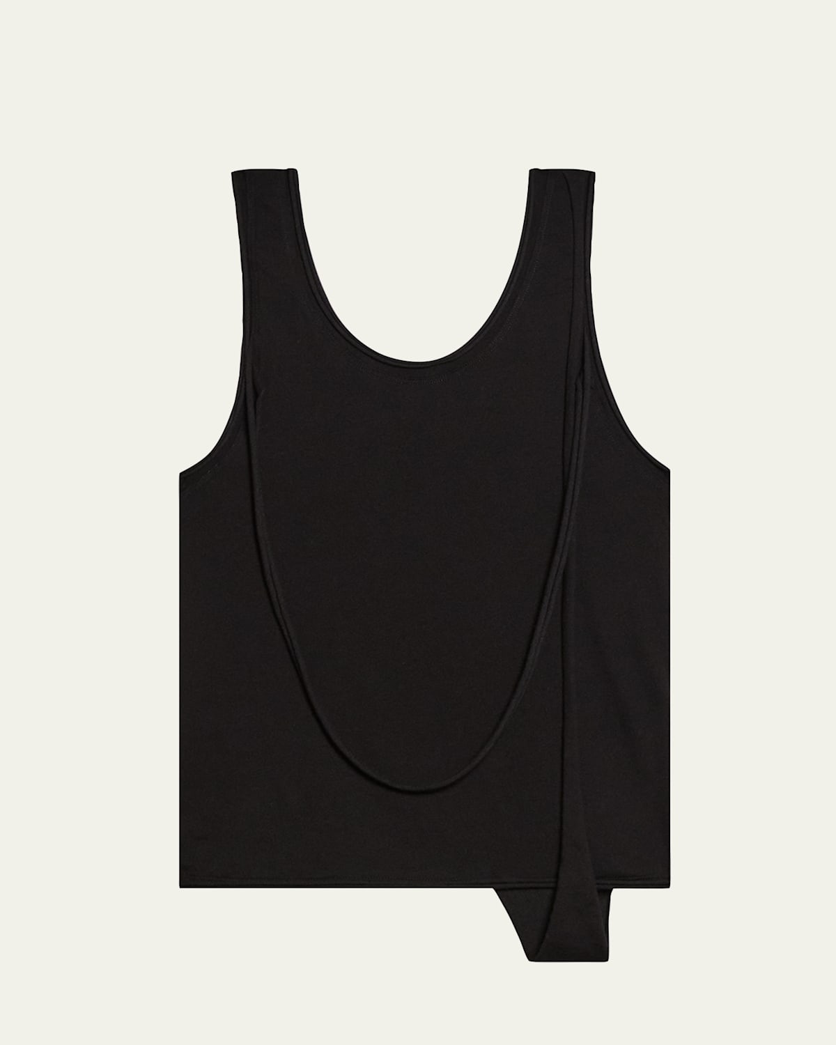 Shop Helmut Lang Strappy Tank Top In Black