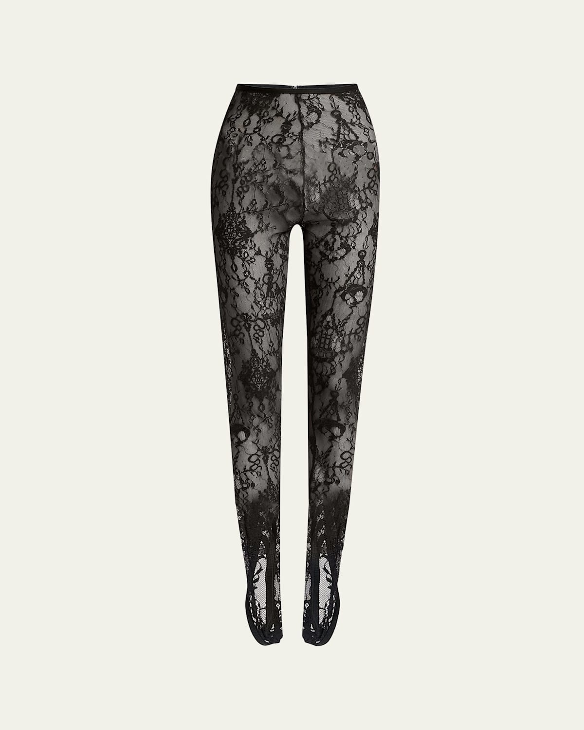 Lace Stirrup Leggings