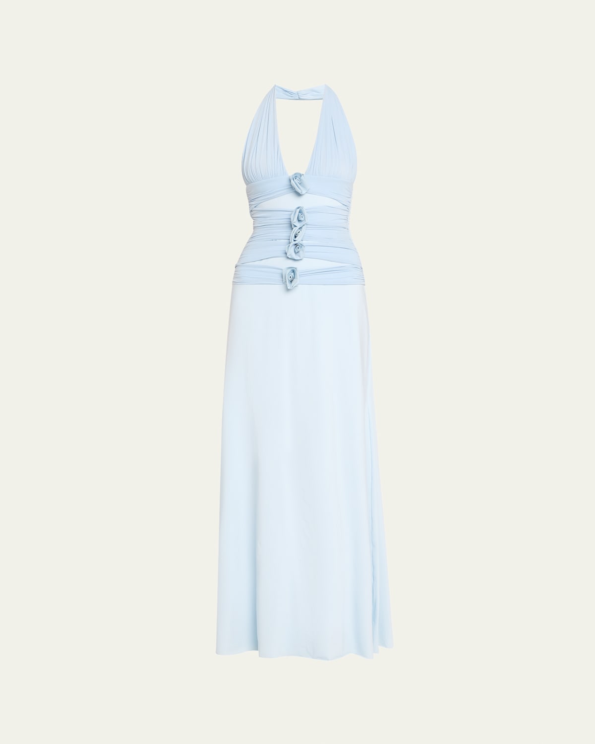 Villadiego Halter Maxi Dress