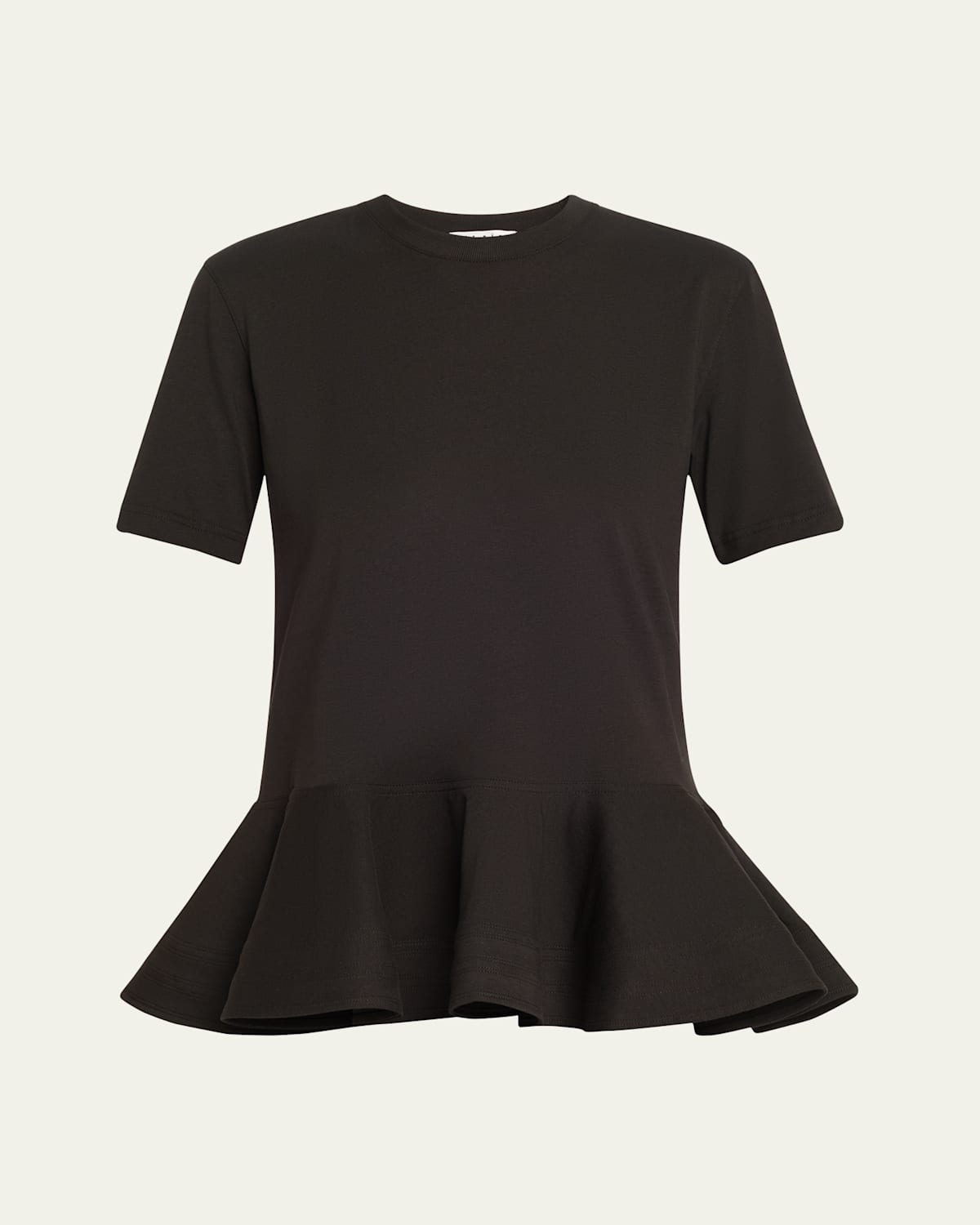 Short-Sleeve Peplum T-Shirt