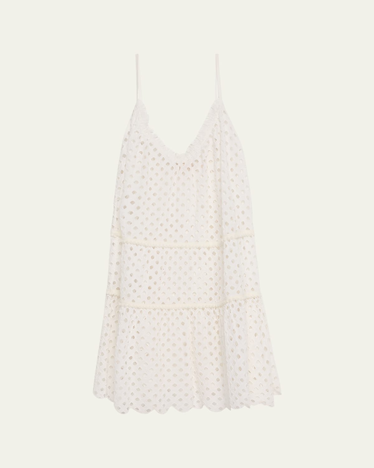 Ramy Brook Marg Eyelet Sun Dress Coverup
