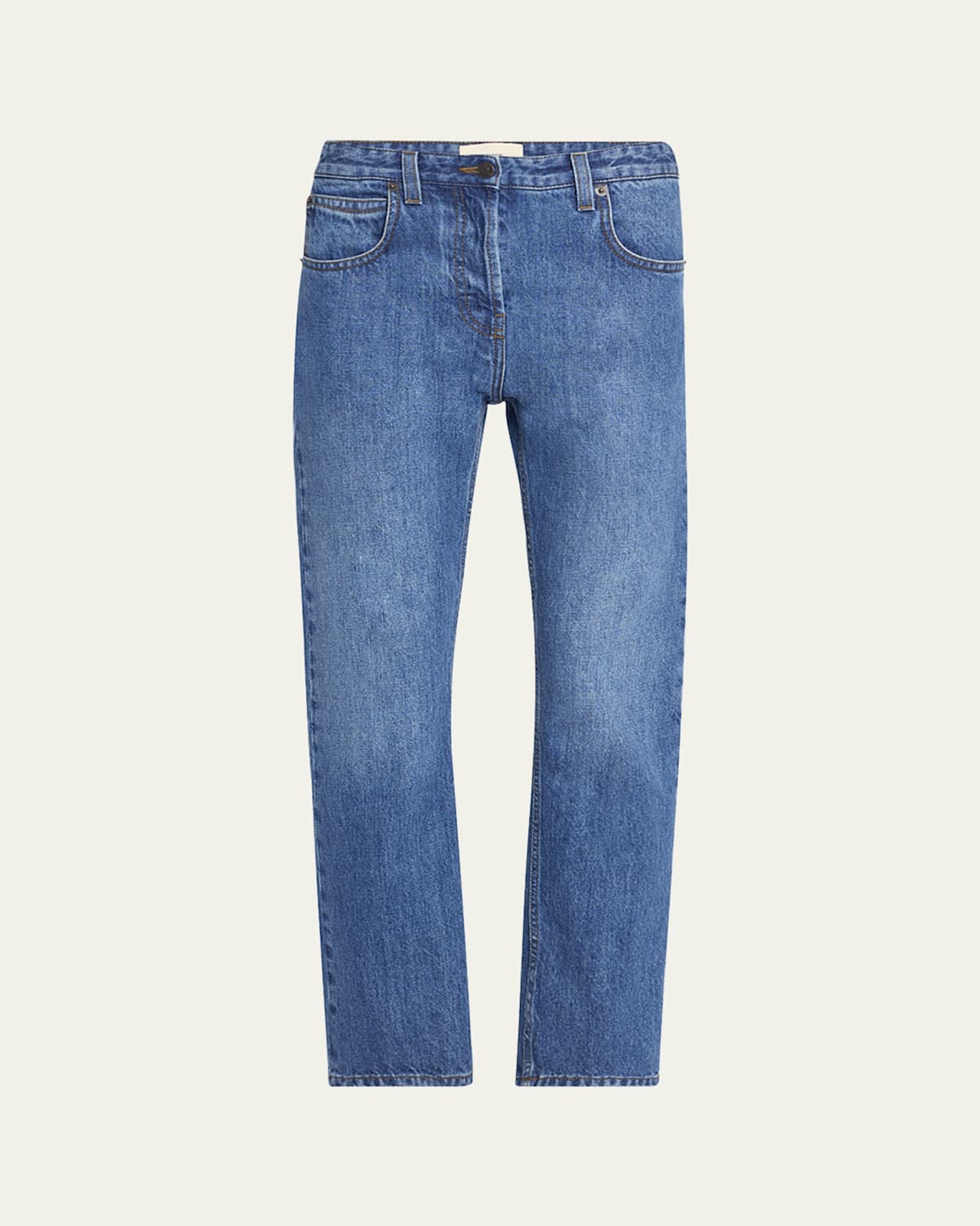 Shop The Row Riaco Slim-leg Ankle Jeans