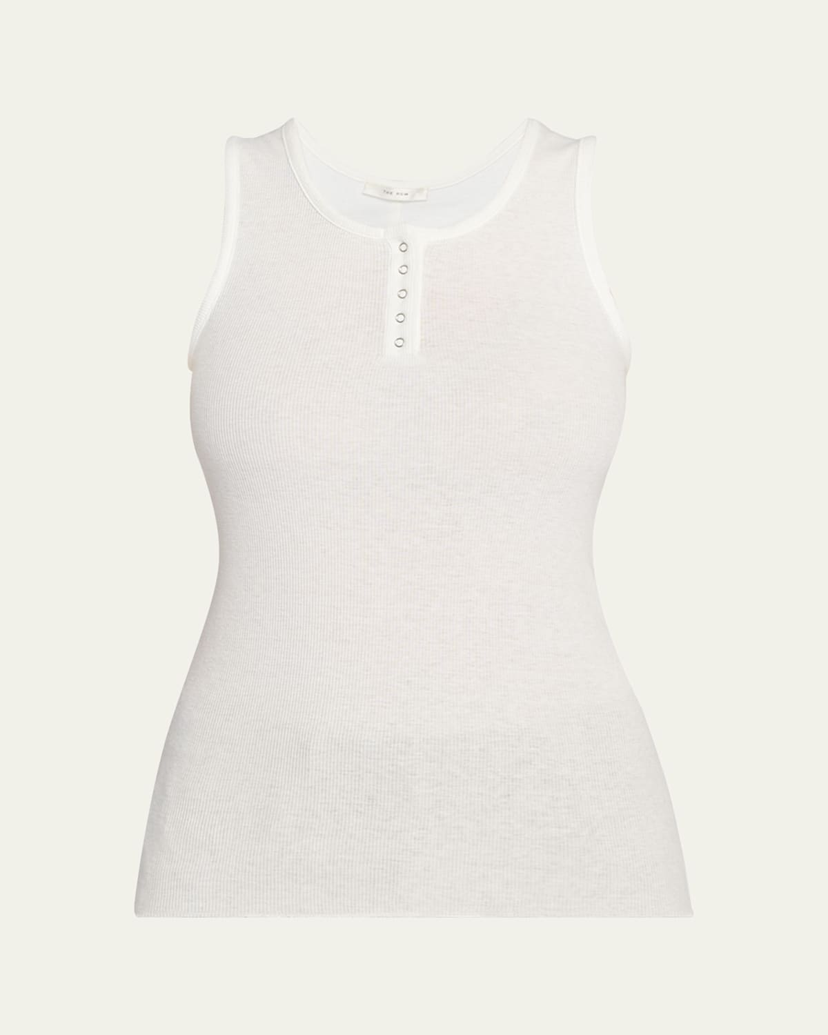 THE ROW MANSEL RIB HENLEY TANK TOP 