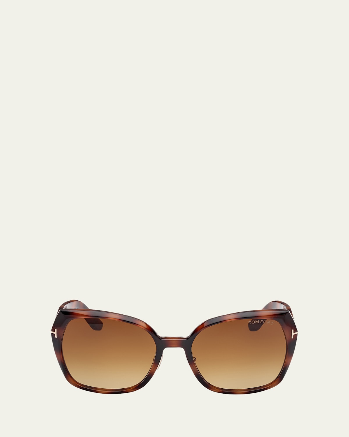Tom Ford Plum Plastic Cat-eye Sunglasses In Colhavbrng