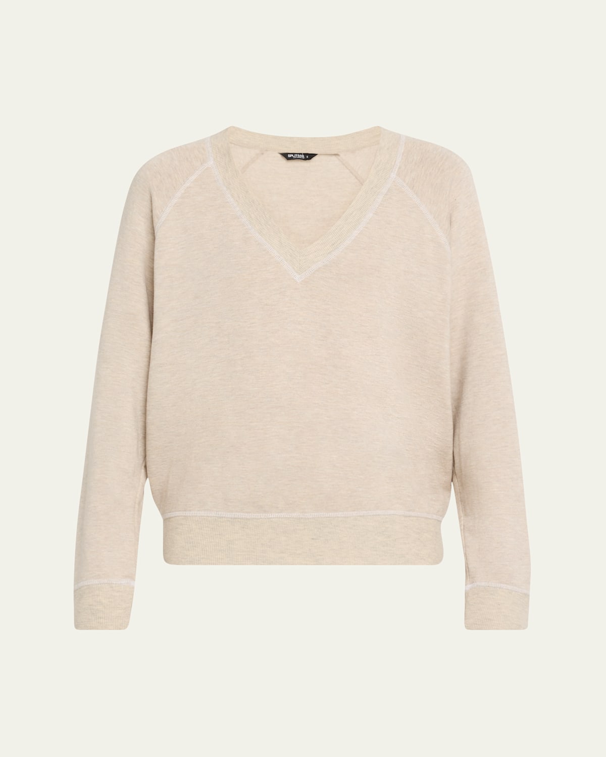 SPLITS59 BENNIE FLEECE V-NECK SWEATSHIRT 