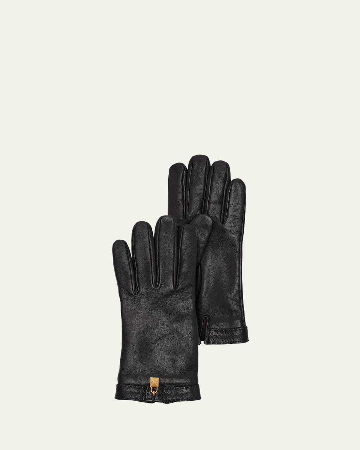 Nora Charm Leather Gloves