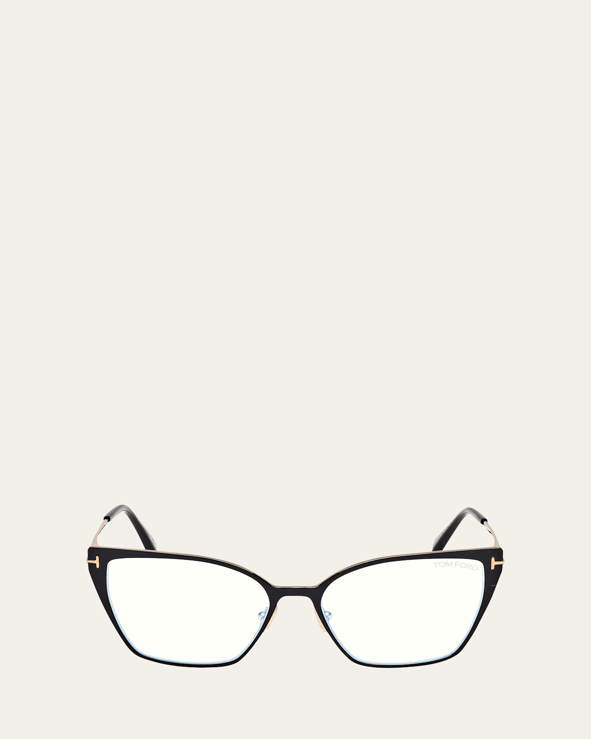 Tom Ford Butterfly Blue Block Optical Frames In Sblk1