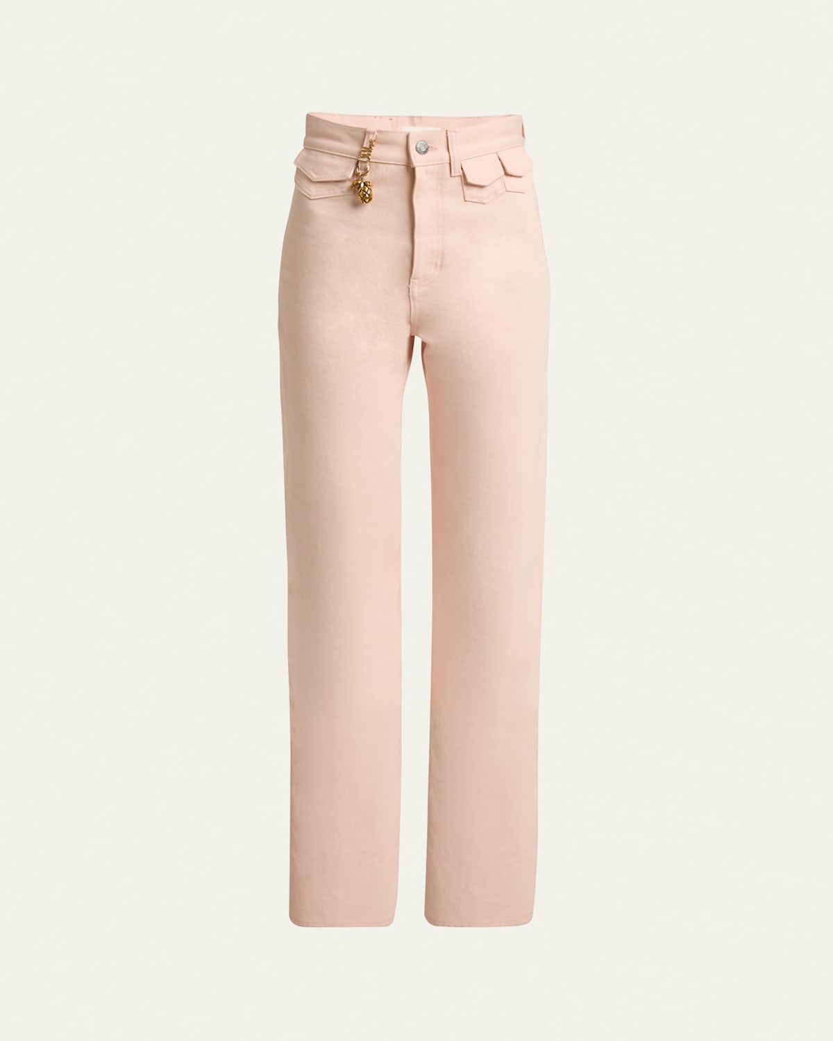 Chloé Trousers Woman In Airy Pink